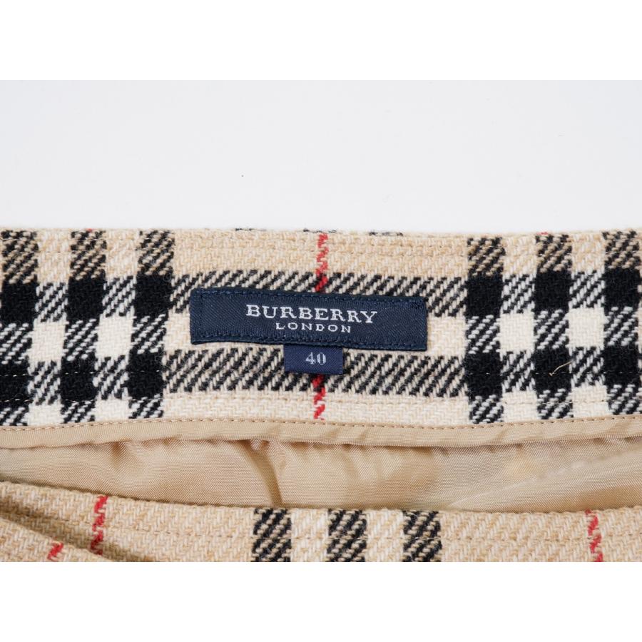BURBERRY LONDONバーバリーロンドン ノバチェック ウールカシミヤ  