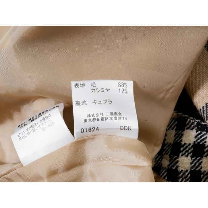 BURBERRY LONDONバーバリーロンドン ノバチェック ウールカシミヤ  