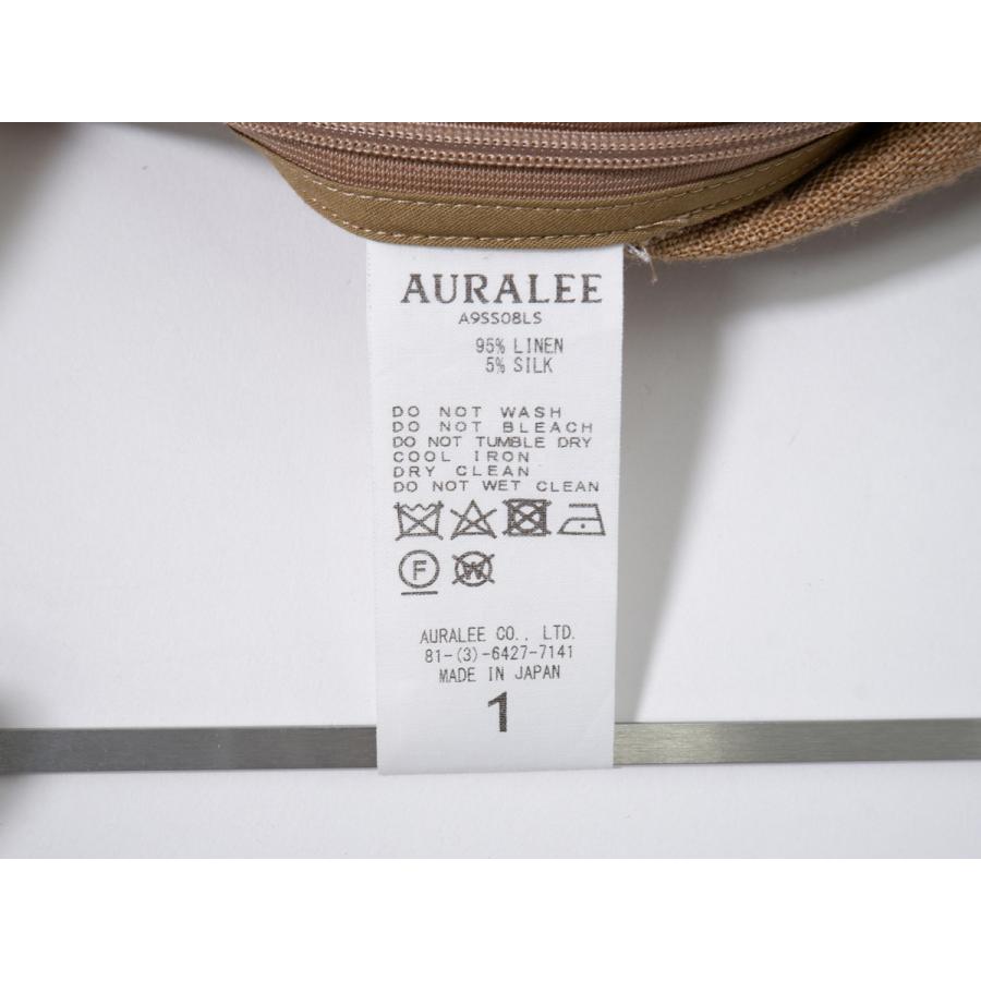 AURALEEオーラリー LINEN SILK SUMMER TWEED LONG SKIRT[LSKA71603  