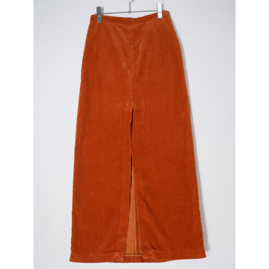 オーラリー　コーデュロイ　ロングスカート AURALEE AURALEEオーラリー WASHED CORDUROY SLIT LONG SKIRT
