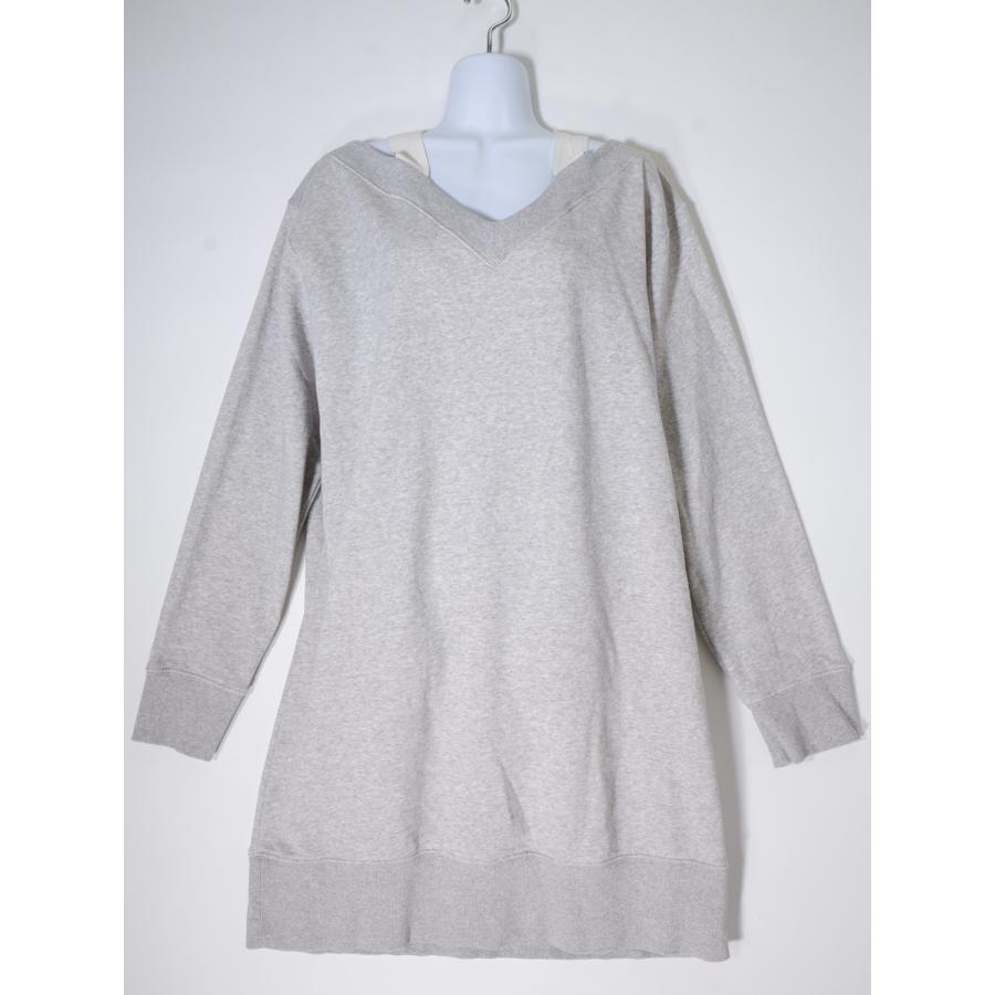 MM6 Maison Margiela(メゾンマルジェラ)  oversize sweatshirt dressオーバサイズスウェットワンピース【M】【LTSA60944】 MM6 Maison Margiela(メゾンマルジェラ) oversize sweatshirt dress