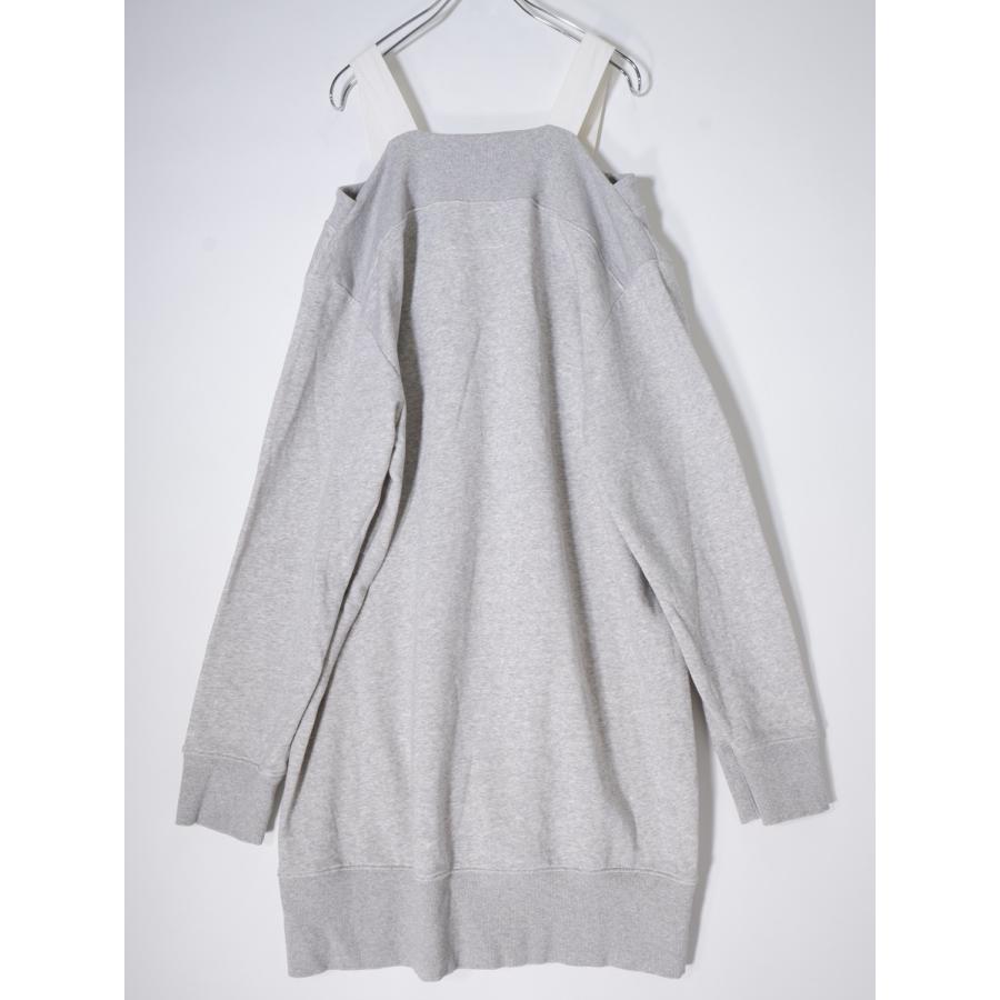 MM6 Maison Margiela(メゾンマルジェラ)  oversize sweatshirt dressオーバサイズスウェットワンピース【M】【LTSA60944】 MM6 Maison Margiela(メゾンマルジェラ) oversize sweatshirt dress