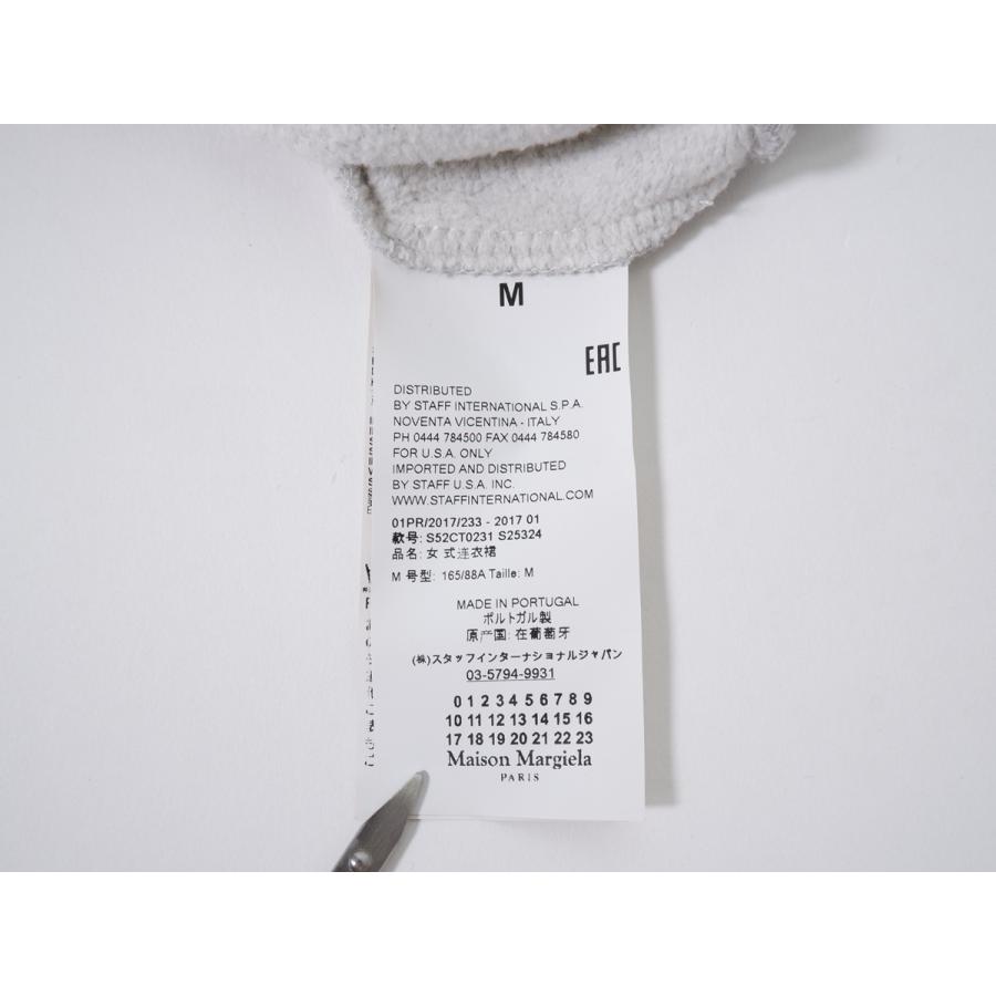 MM6 Maison Margiela(メゾンマルジェラ)  oversize sweatshirt dressオーバサイズスウェットワンピース【M】【LTSA60944】 MM6 MAISON MARGIELA(エムエム6 メゾン マルジェラ)S52DD0038