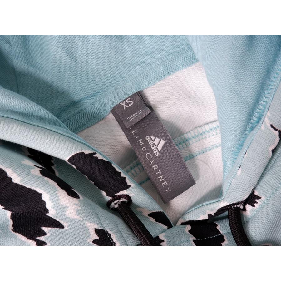 adidas by STELLAMcCARTNEYアディダスバイステラマッカートニー 2021年 HA8909 aSMC AOP PO HOODIEレオパード柄パーカー【XS】【LTSA77231】 adidas by STELLAMcCARTNEYアディダスバイステラマッカートニー 2021年