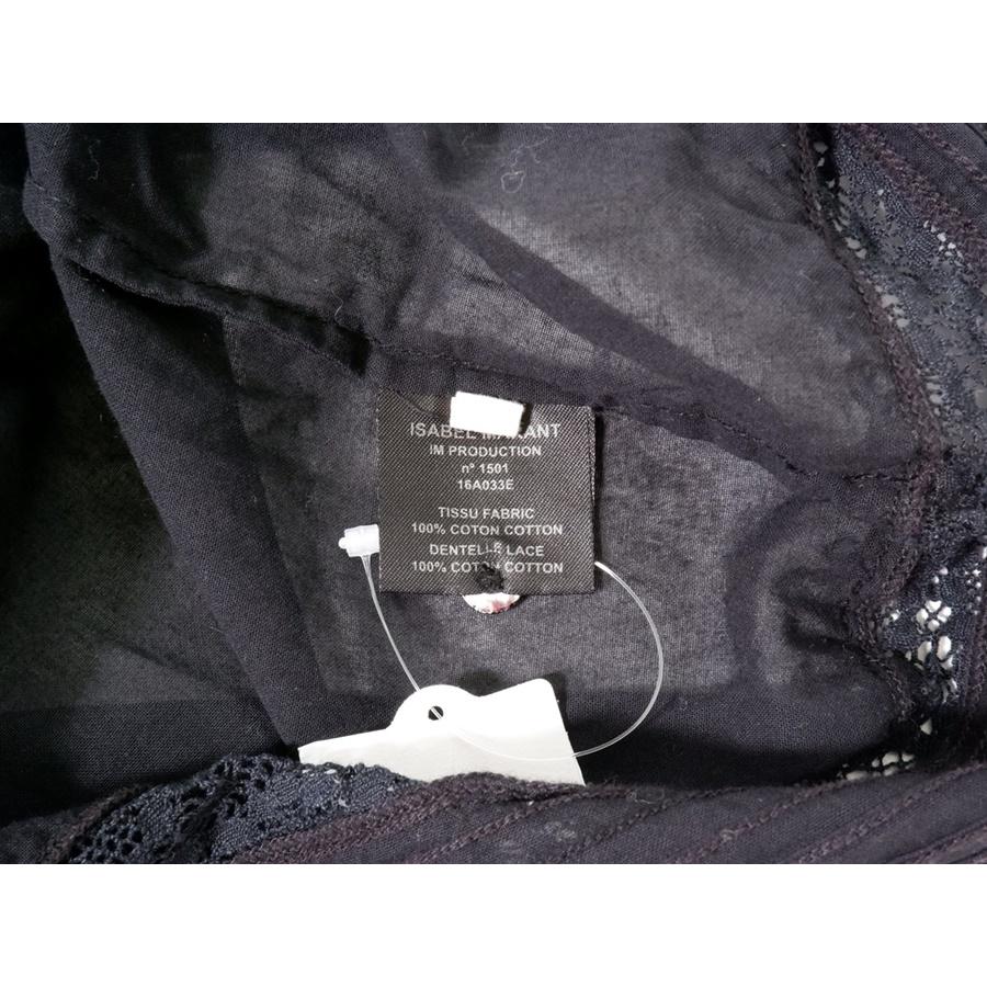 ISABEL MARANT ETOILEイザベルマラン エトワール レース ピンタック切替 インドコットン ギャザープルオーバーブラウス トップス【38】【LTSA79324】 ISABEL MARANT ETOILE（イザベルマランエトワール） ISABEL MARANT