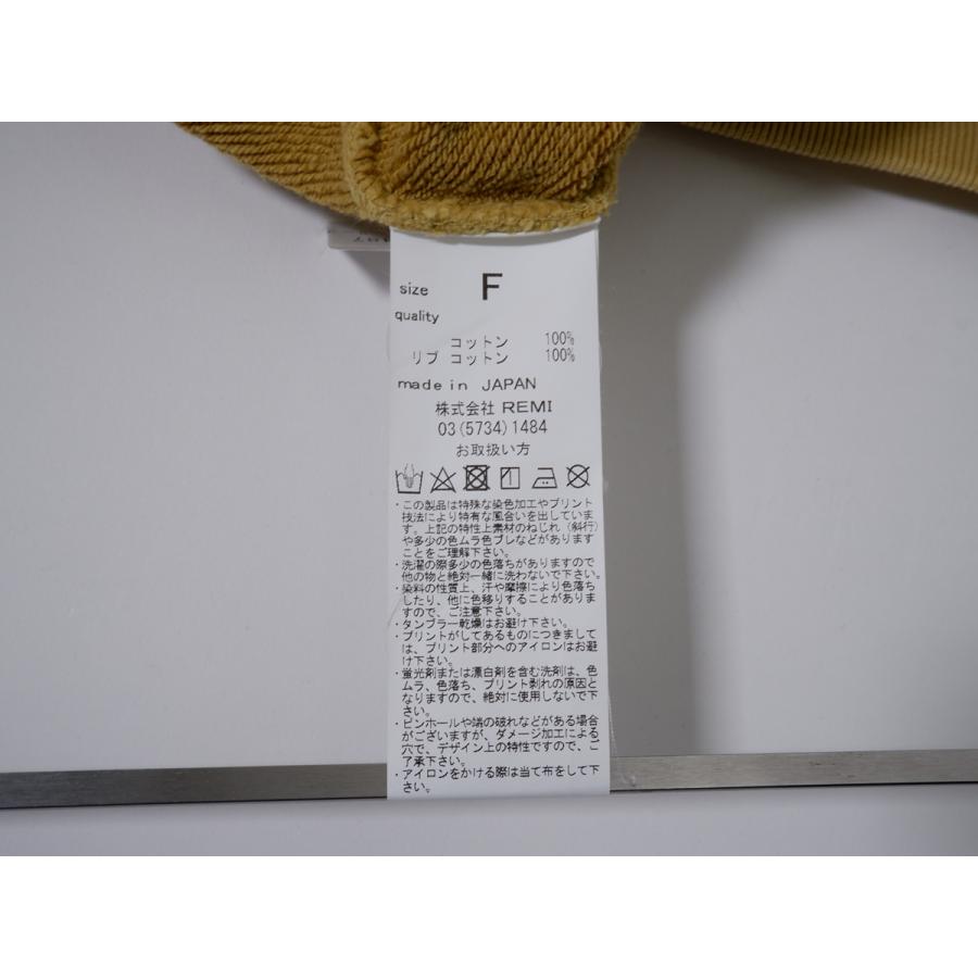 REMI RELIEF（レミ レリーフ） L'Appartementアパルトモン別注2022AW