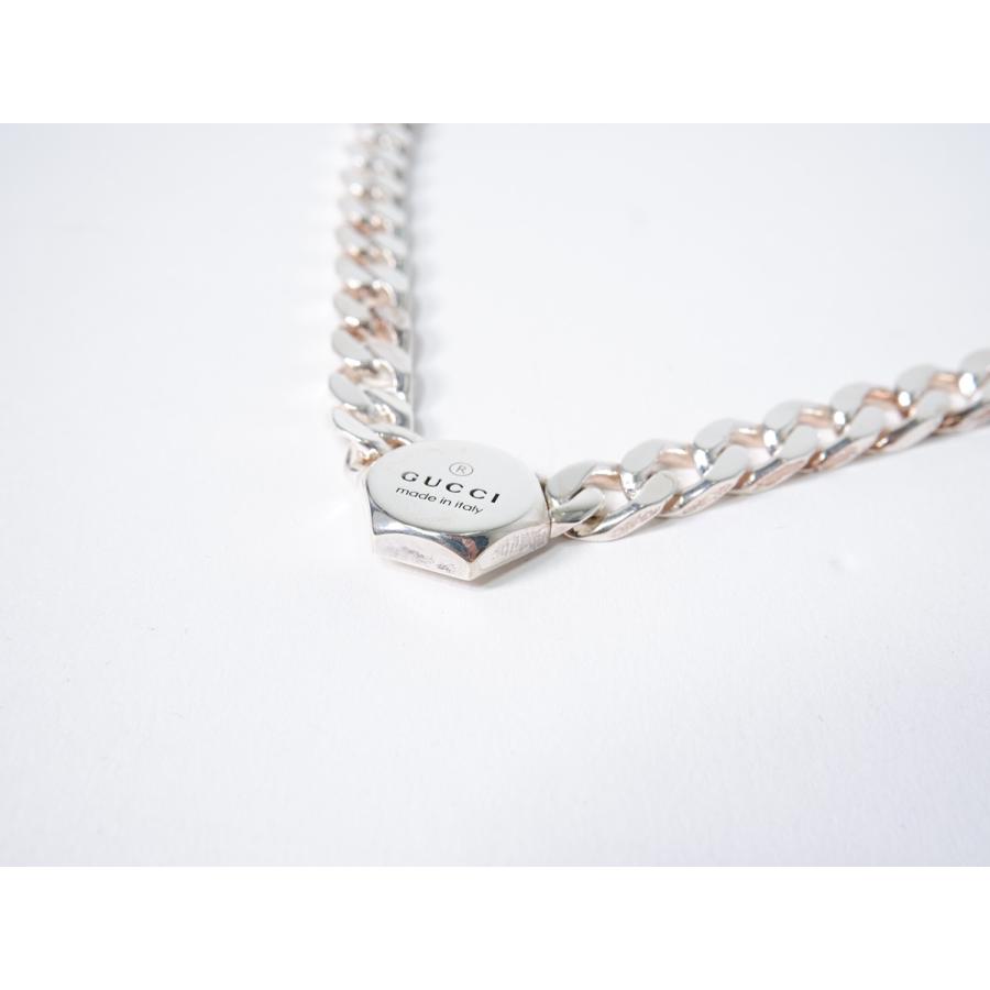 GUCCI（グッチ） シルバー925 ヘキサゴン 喜平チェーン チョーカー