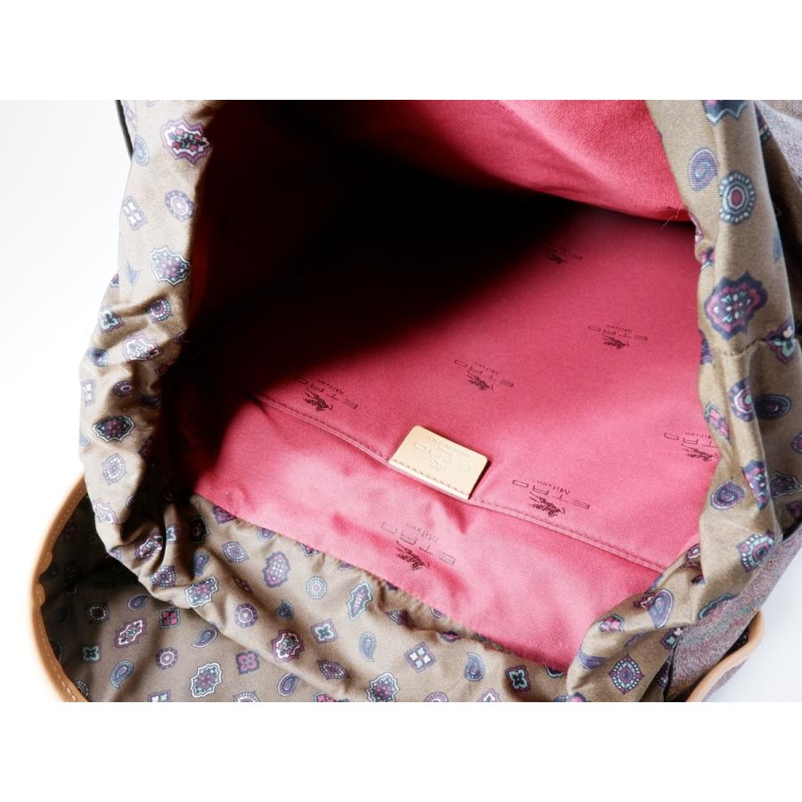 ETRO（エトロ） BACKPACK BOOK PAISLEYペイズリー バックパック