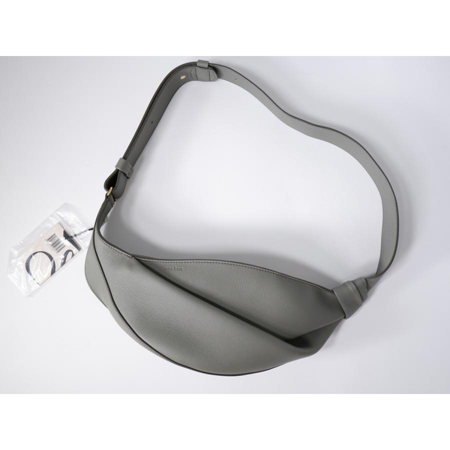 Poleneポレーヌ Neyu スモーキーグリーン スムース バッグ未使用品【-】【MBGA81235】 Poleneポレーヌ Neyu スモーキーグリーン スムース バッグ未使用品
