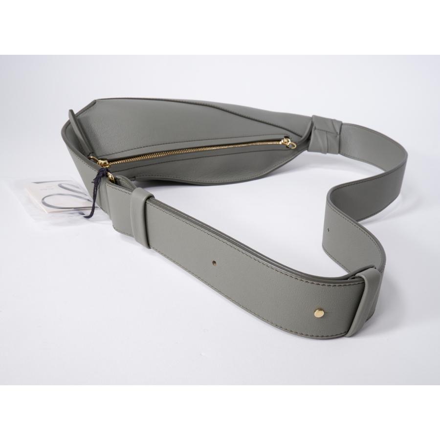 Poleneポレーヌ Neyu スモーキーグリーン スムース バッグ未使用品【-】【MBGA81235】 Poleneポレーヌ Neyu スモーキーグリーン スムース バッグ未使用品