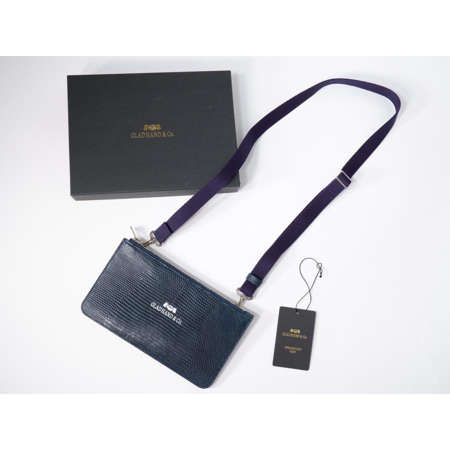 GLAD HAND（グラッドハンド） SPEAKEASY MICRO BAG LIZARDリザード革
