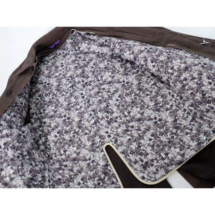 【未使用級】ポールスミスコレクション　ステンカラーコート　花柄ライナー付き Paul Smith COLLECTIONポールスミスコレクション 花柄ライナー付き