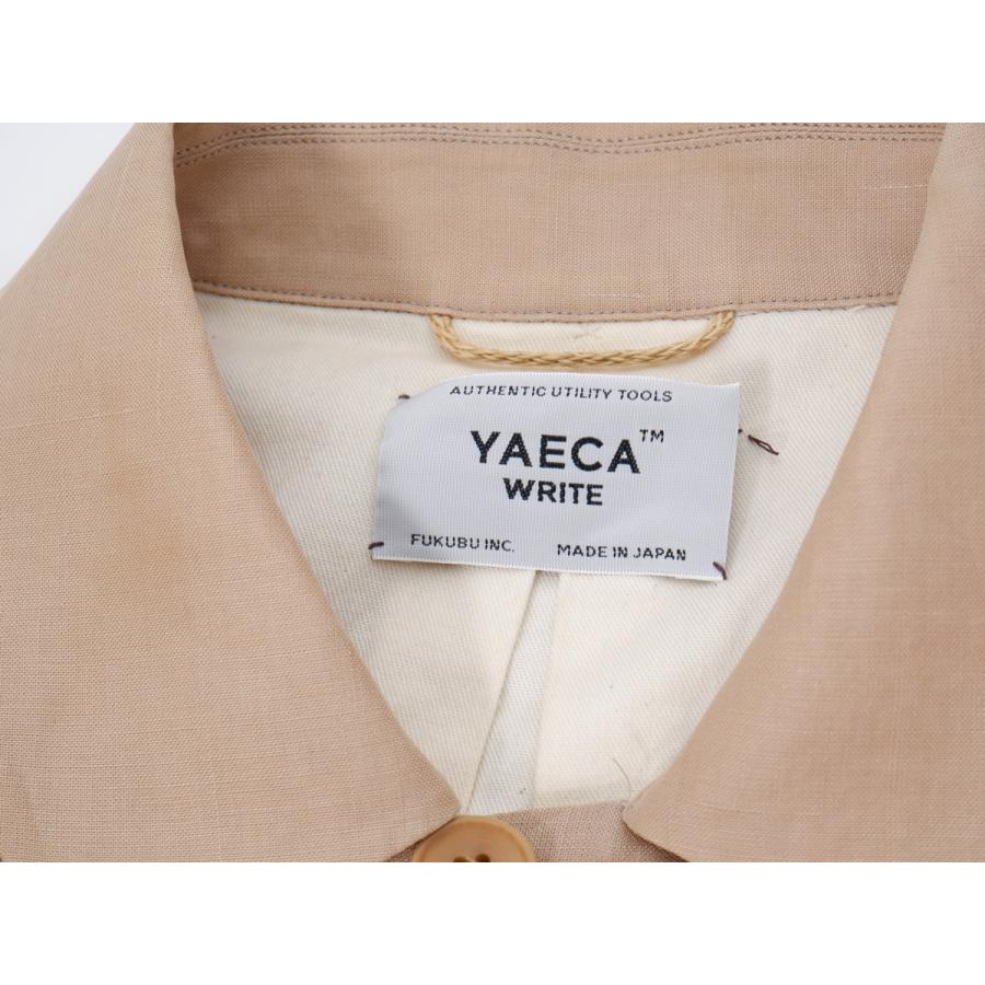 YAECA WRITEヤエカライト LINEN OVER COATリネンオーバーコート 