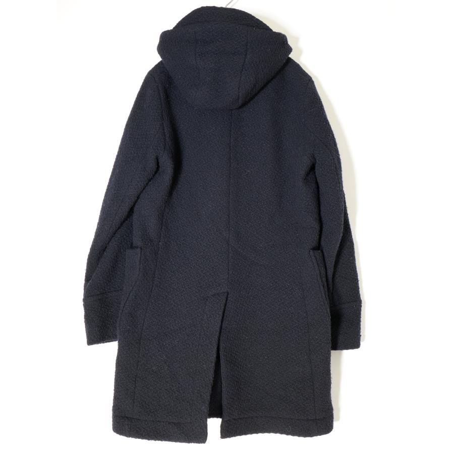 美品 BLUE BLUE ブルーブルーポップコーンロングダッフルコート 2日本製 工場 直営 店ファッション - 美品 BLUE BLUE ブルーブルー