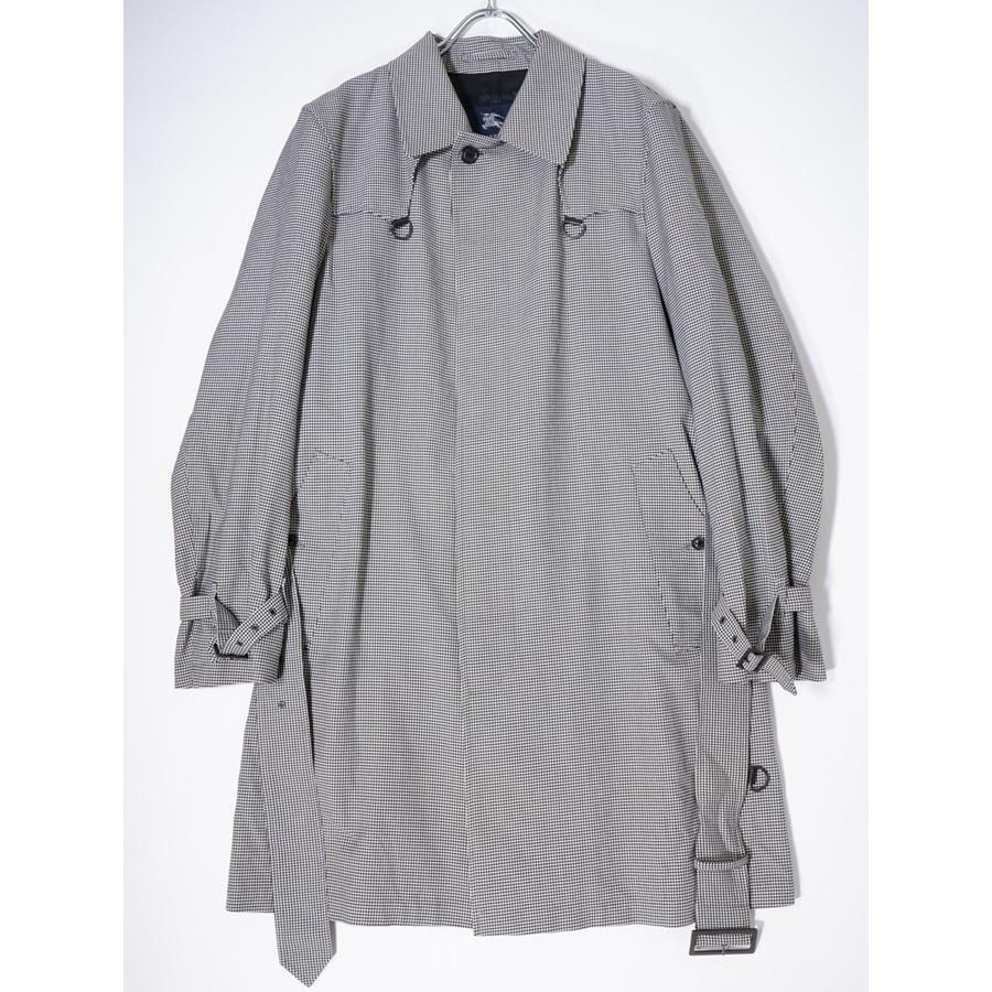 バーバリーロンドン　春・秋用　千鳥柄コート BURBERRY LONDON/バーバリー ロンドン ハウンドトゥース千鳥格子柄