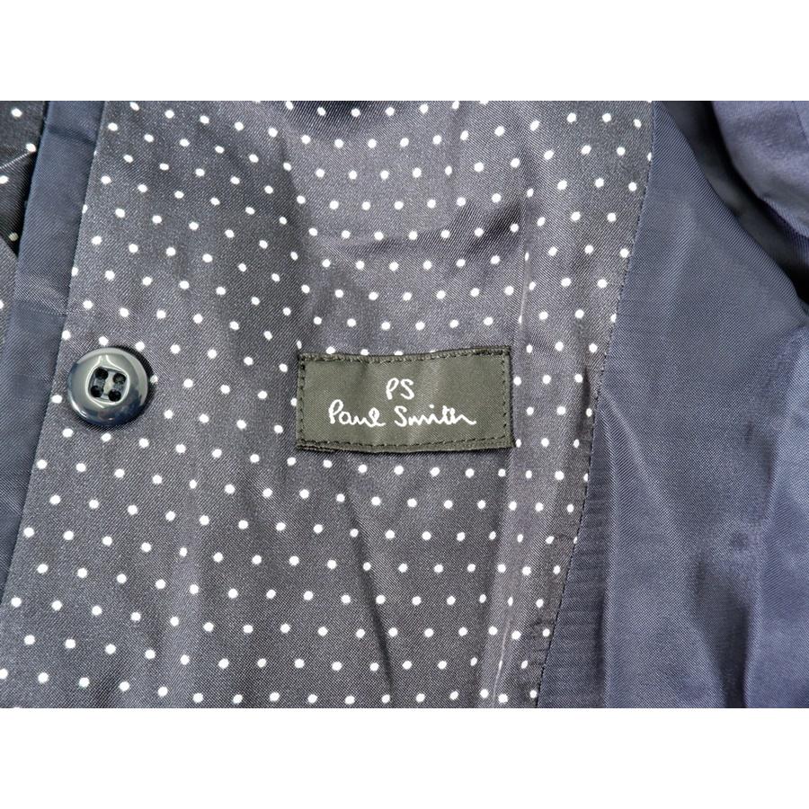 PS Paul Smith/ピーエス ポールスミス 裏地ドット柄 ウールチェスター