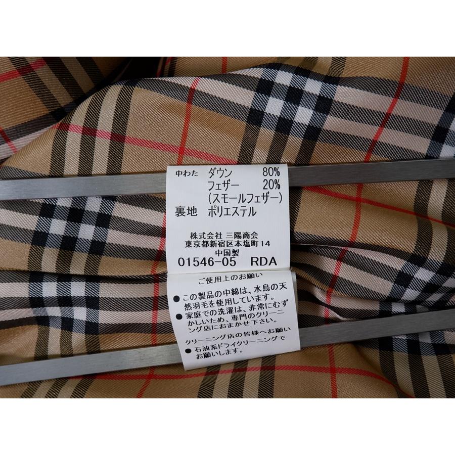 BURBERRY GOLF/バーバリー ゴルフ 裏地ノバチェック 水鳥天然羽毛