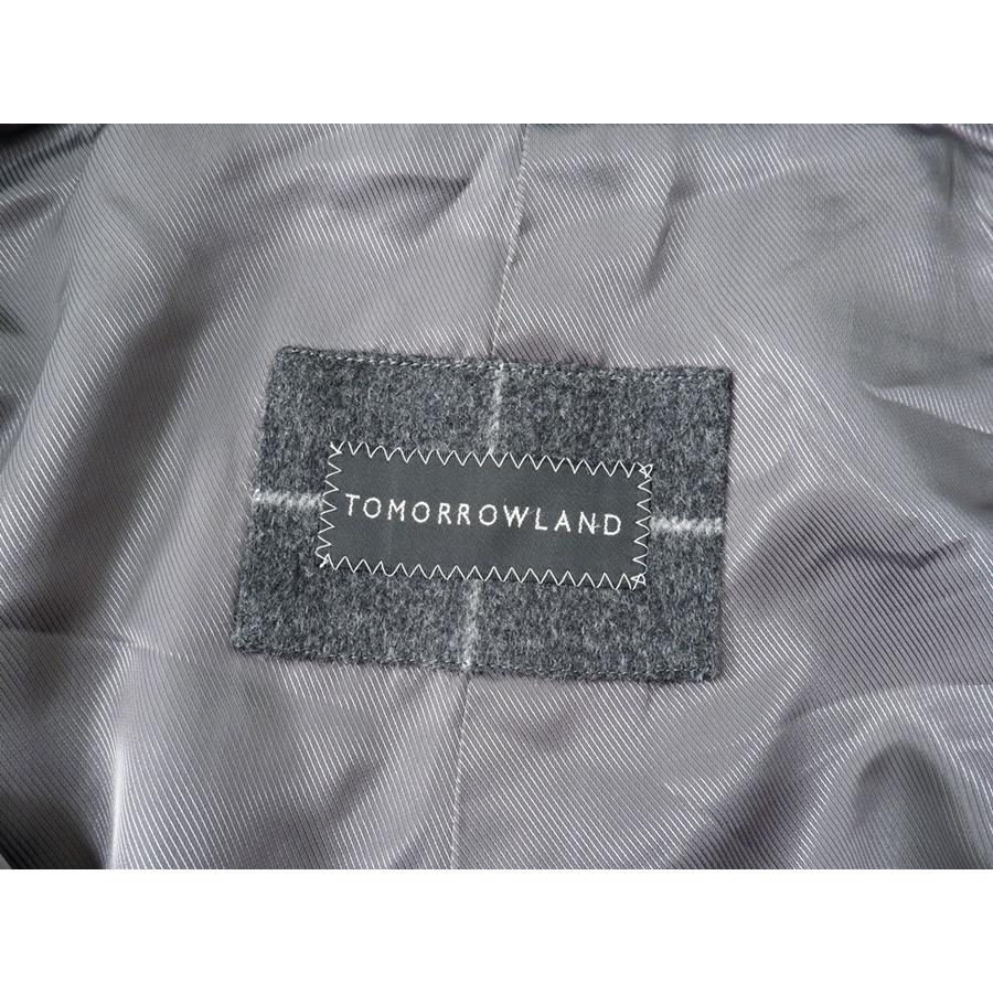 TOMORROWLAND（トゥモローランド） 上質ウールカシミヤ ウィンドウペン