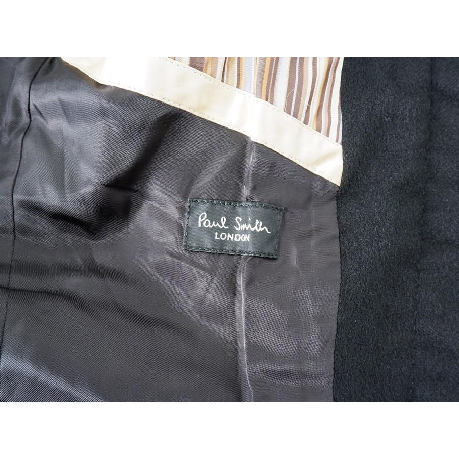 PAUL SMITH LONDONポールスミス ロンドン 上質カシミヤ100% 比翼仕立てステンカラーコート【M】【MCTA76084】 PAUL SMITH LONDONポールスミス ロンドン 上質カシミヤ100% 比翼仕立て