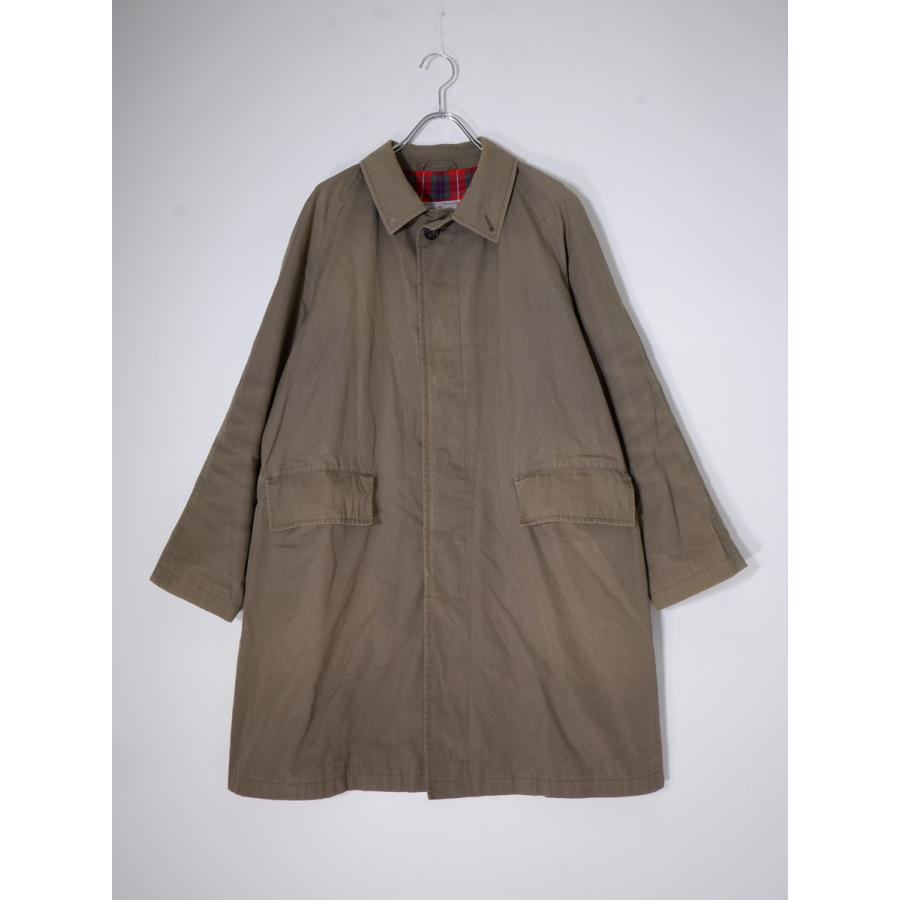 マーガレットハウエル ウールコットンギャバジン バルマカーンコート ステンカラー ウールコットンギャバジン バルマカーンコート TRENCH