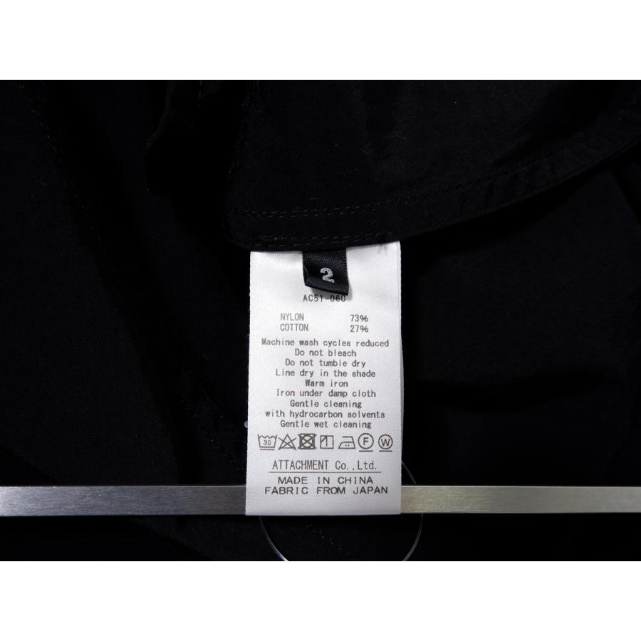 ATTACHMENTアタッチメント 2025SS CO/NY WEATHER CLOTH FILED COATウェザークロスフィールドコート モッズコート【2】【MCTA79184】 ATTACHMENT（アタッチメント） 2025SS CO/NY WEATHER CLOTH FILED COAT