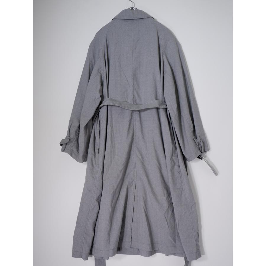 OUTIL OUTILウティ MANTEAU UZES サマーウール ビッグシルエット
