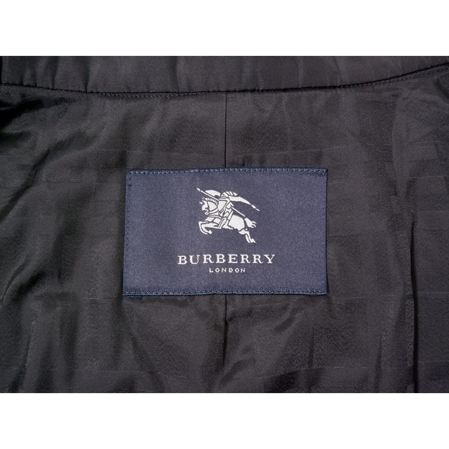 バーバリー ロンドン ステンカラーコート カシミヤ混 裏地シャドーチェック BURBERRY LONDONバーバリー ロンドン 日本製 シャドーチェック中綿