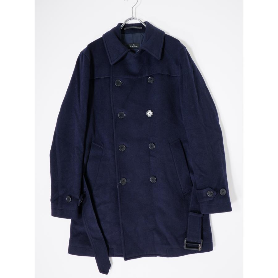 PS Paul Smithピーエス ポールスミス ソフトメルトンウール トレンチコート【S】【MCTA79903】 PS Paul Smith Smithピーエス ポールスミス ソフトメルトンウール
