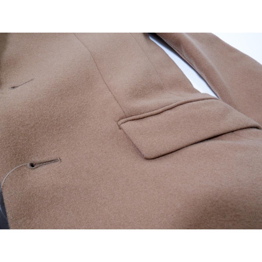 ATTACHMENT（アタッチメント） カシミヤ混平二重メルトン シングル