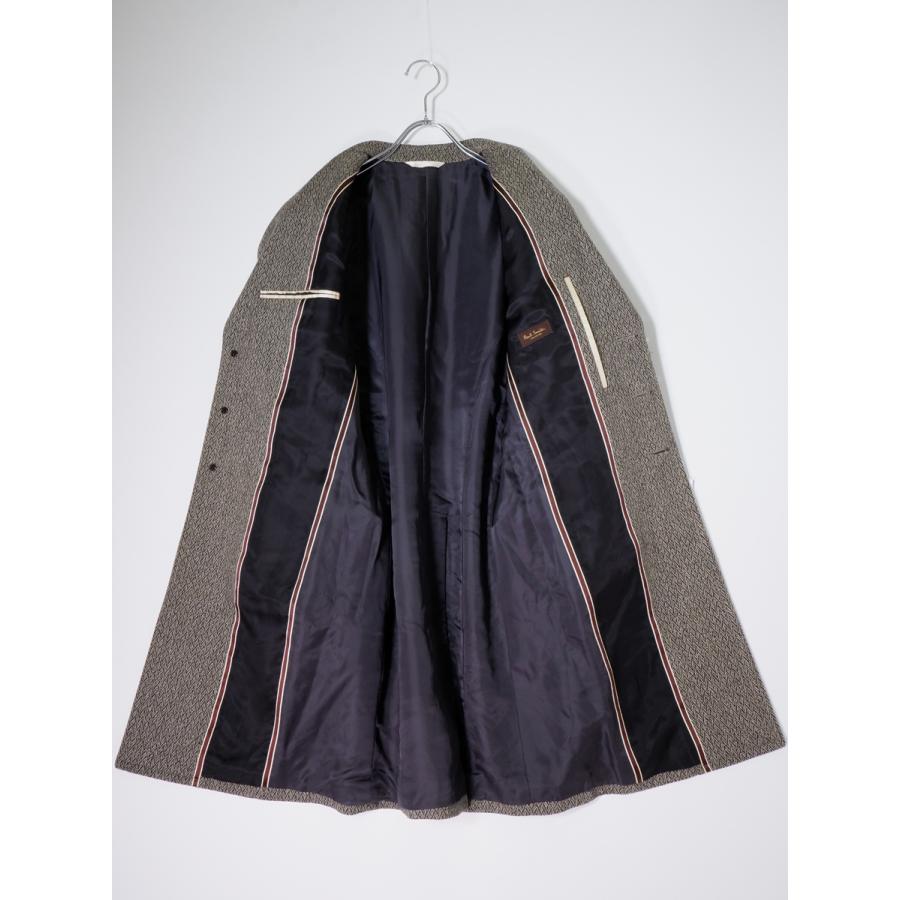 美品 ポールスミスコレクション　チェスターコート ヘリンボーン ウール M Paul Smith COLLECTION Collectionポールスミス コレクション 日本製