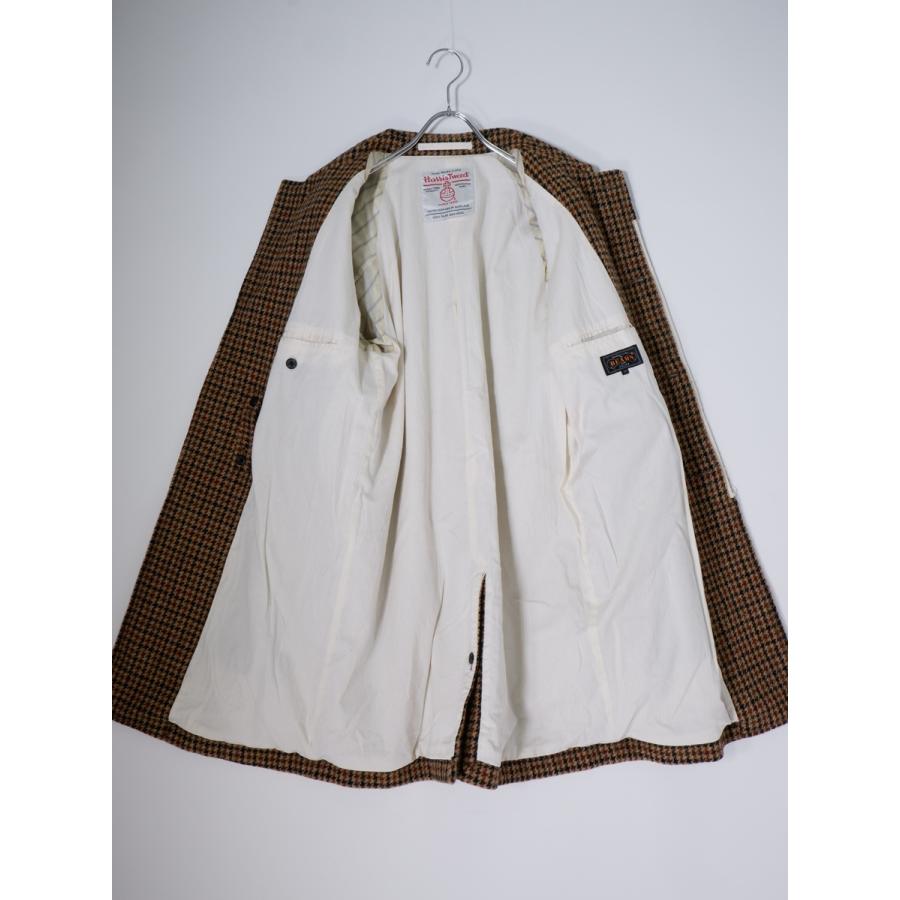 【Tp様】ビームスプラス　バルカラーコート　ハリスツイード　ガンクラブチェック BEAMS+（ビームスプラス） BEAMS PLUSビームス プラス ハリスツイード
