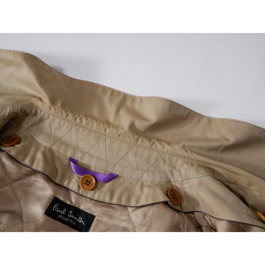 Paul Smith Collectionポールスミス コレクション 日本製 キルティング中綿ライナー付 コットンステンカラーコート【XL】【MCTA80731】 Paul Smith COLLECTION Collectionポールスミス コレクション 日本製