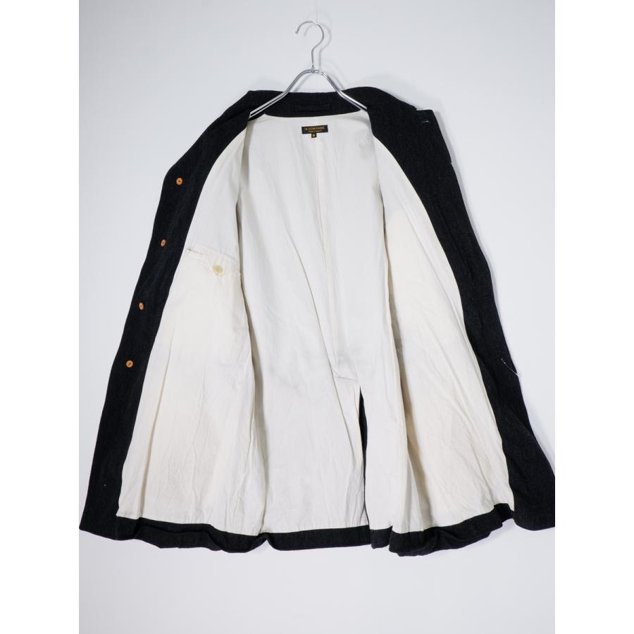 A VONTADEア ボンタージ Wrincle Mac Coat Wool Cotton British Sage ウールコットン ステンカラーマックコート【S】【MCTA80738】 A VONTADE（ア ボンタージ） A VONTADEア ボンタージ Wrincle Mac Coat