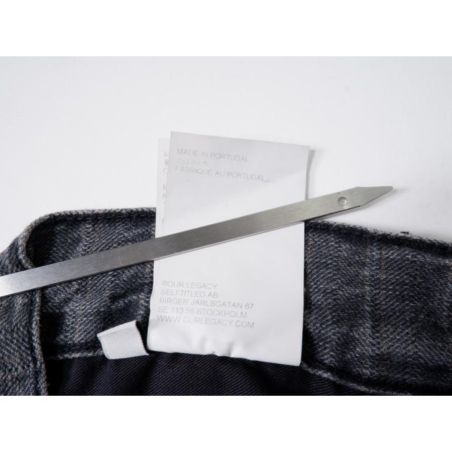 Our Legacy（アワーレガシー） 2024SS VAST CUT WASHED GREY TRINO