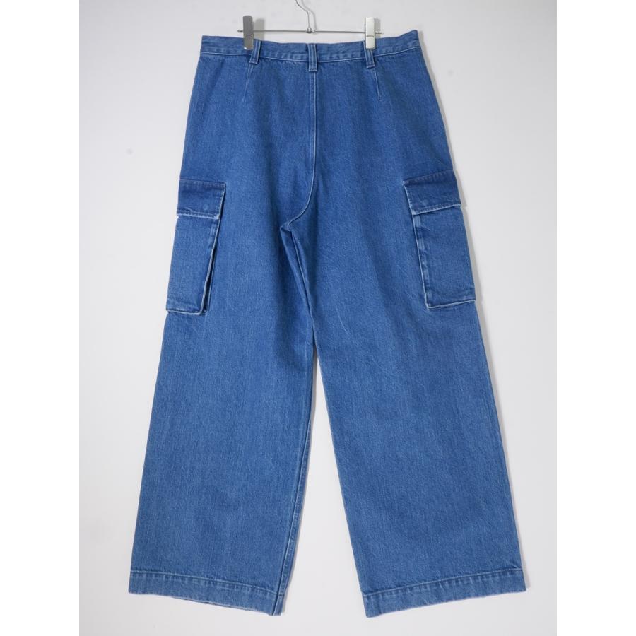 H BEAUTY&YOUTHエイチ ビューティ&ユース 2024AW デニムワイドカーゴパンツ新品【L】【MDNA77360】 H BEAUTY&YOUTHエイチ ビューティ&ユース 2024AW デニムワイドカーゴ