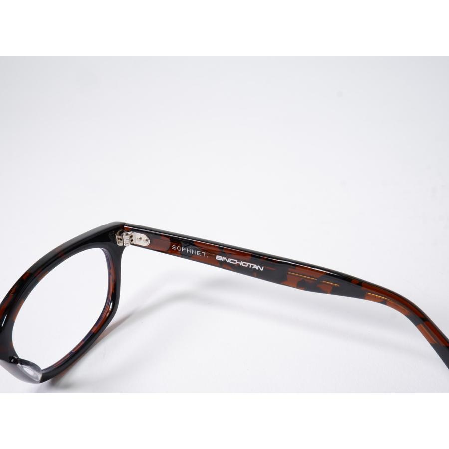 SOPHNET.（ソフネット） 2024AW ×金子眼鏡 BINCHOTAN GLASSES備長炭