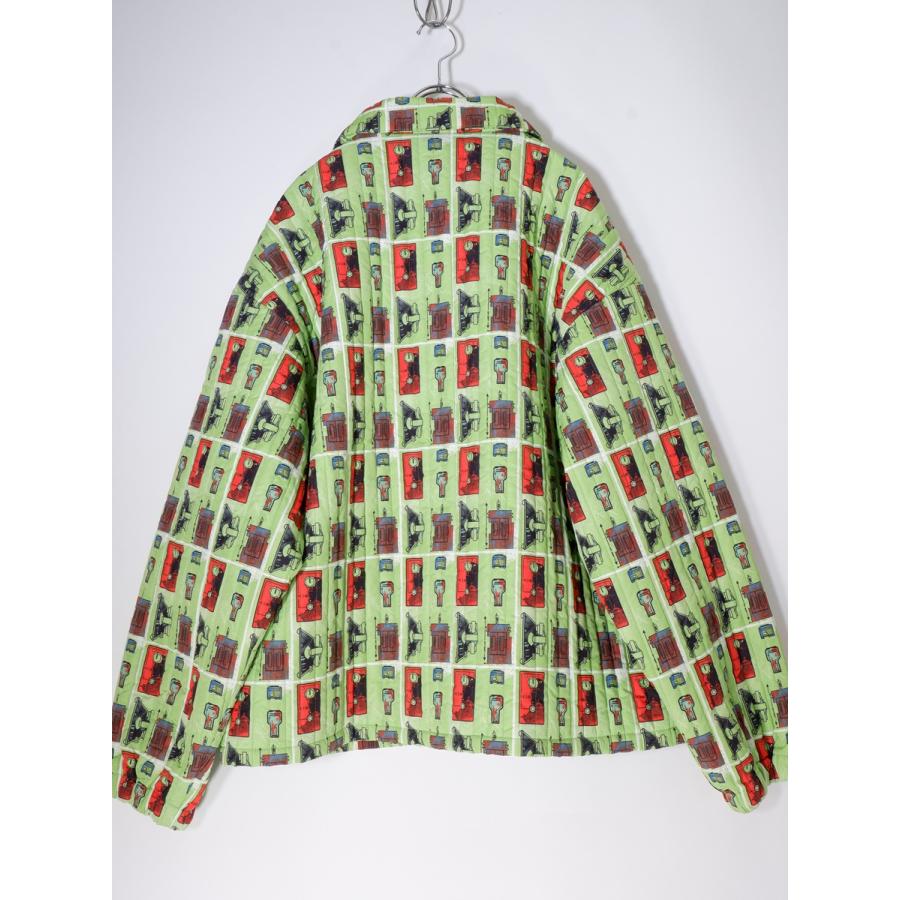 シーイー　c.e cavempt C.E CAVEMPTシーイー SOURCE-OUTPUT QUILTED ZIP JACKETキルテッド