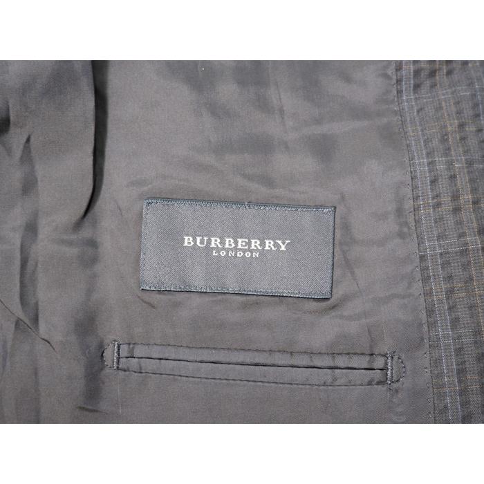 BURBERRY LONDONバーバリーロンドン 高級ウールシルク混シアサッカー