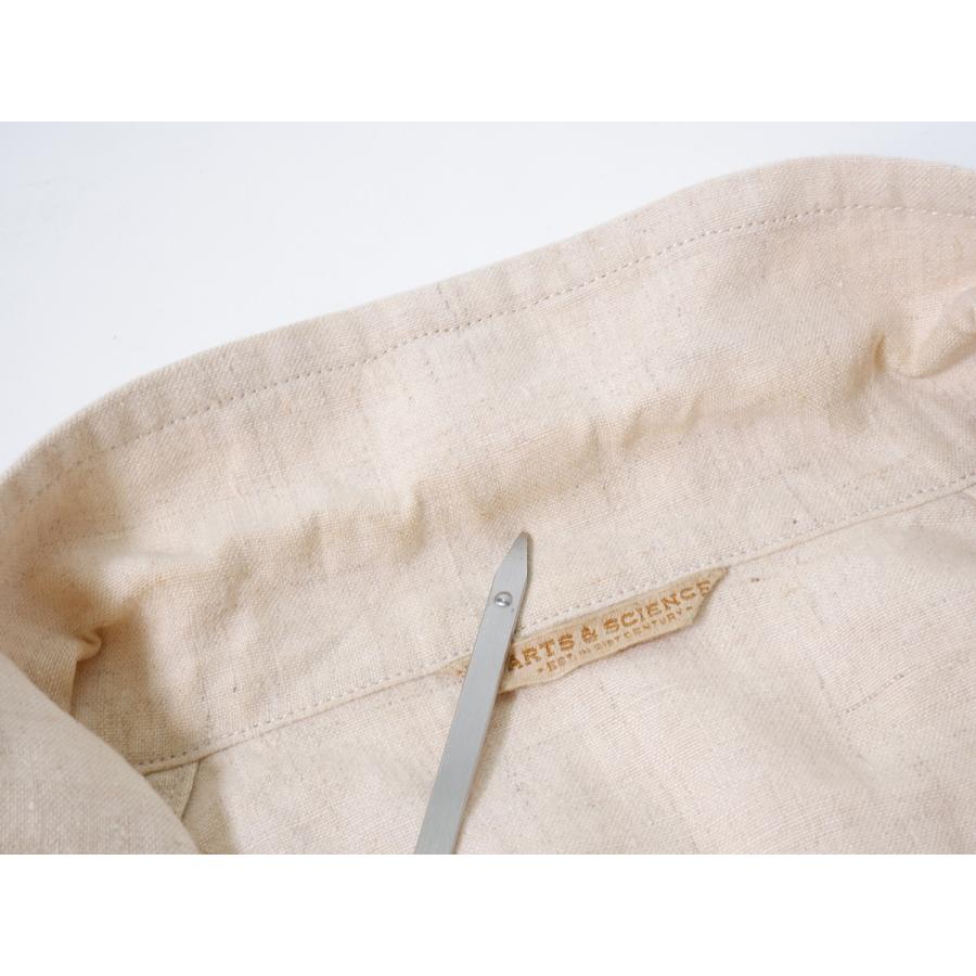 ARTS&SCIENCEアーツ&サイエンス CHANVRE HEMP JACKETシャンブレー