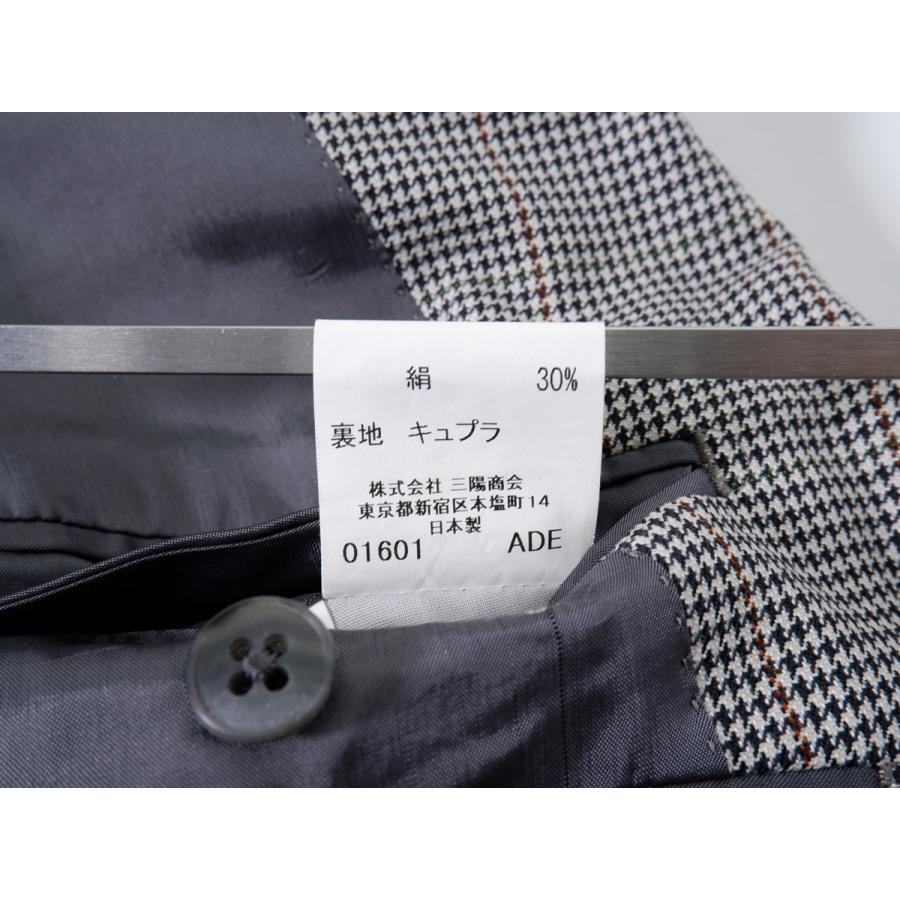 BURBERRY LONDONバーバリーロンドン 高級羊毛シルク千鳥格子チェック