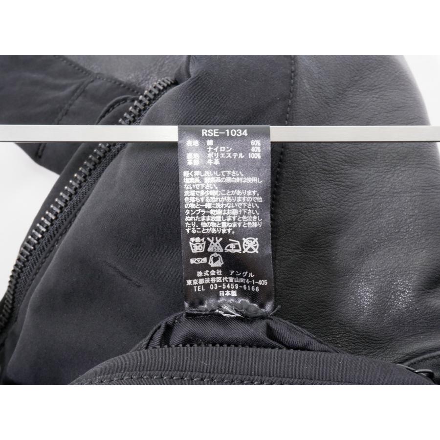 ripvanwinkleリップヴァンウィンクル レザー切替60/40クロス マウンテンパーカージャケット【3】【MJKA72825】 ripvanwinkleリップヴァンウィンクル レザー切替60/40クロス