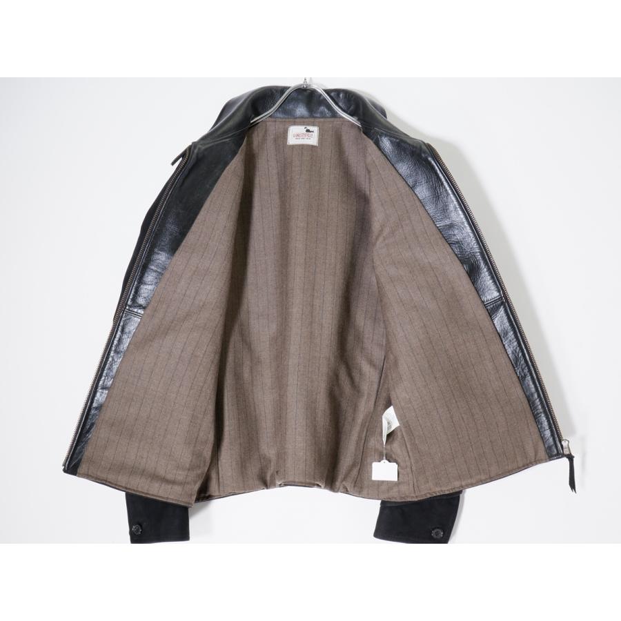GANGSTERVILLEギャングスタービル HORSE HIDE NUBUCK SPORTS JACKETホースハイドヌバック スポーツジャケット【M】【MJKA72872】 GANGSTERVILLEギャングスタービル HORSE HIDE NUBUCK SPORTS JACKET
