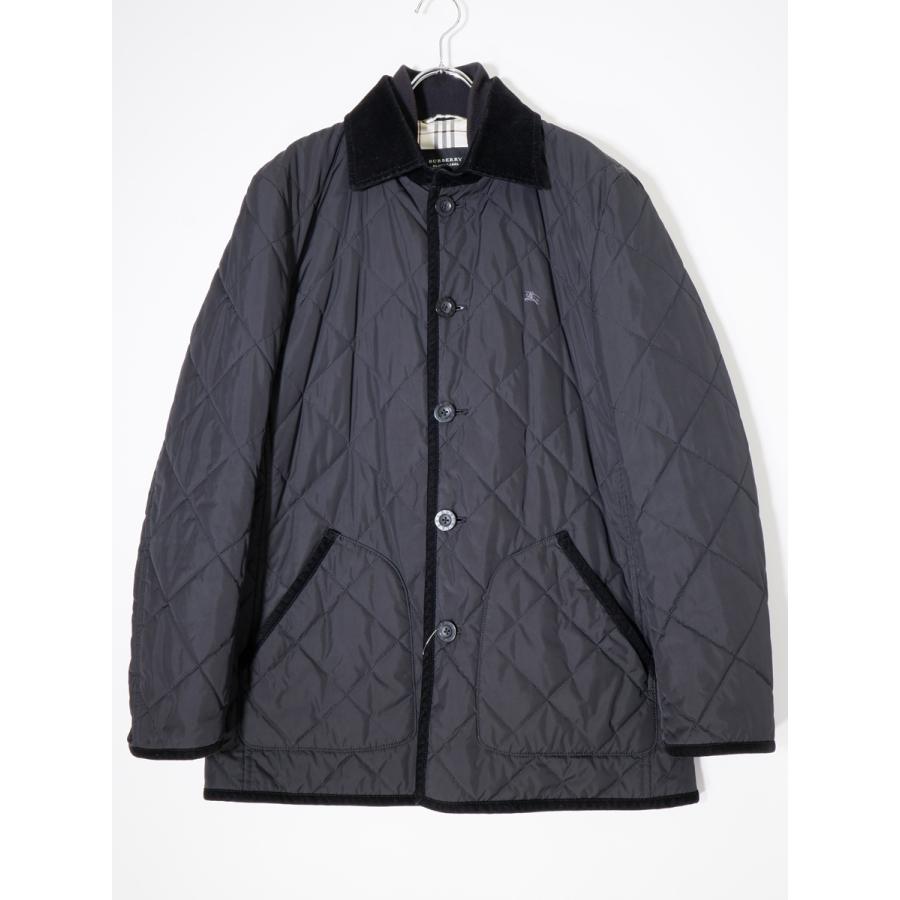 【美品】Burberrs バーバリーズ/キルティング/ホース金具/ジャケット BURBERRY BLACK LABEL/バーバリー ブラックレーベル 裏地チェック