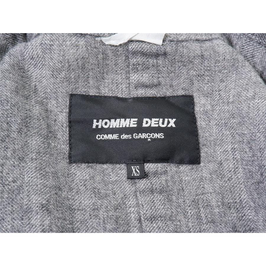 COMME des GARCONS HOMME DEUX/コムデギャルソンオムドゥ 起毛リネンウール パッカリング3Bテーラードジャケット【XS】【MJKA73963】 COMME des GARCONS HOMME DEUX/コムデギャルソンオムドゥ 起毛リネン