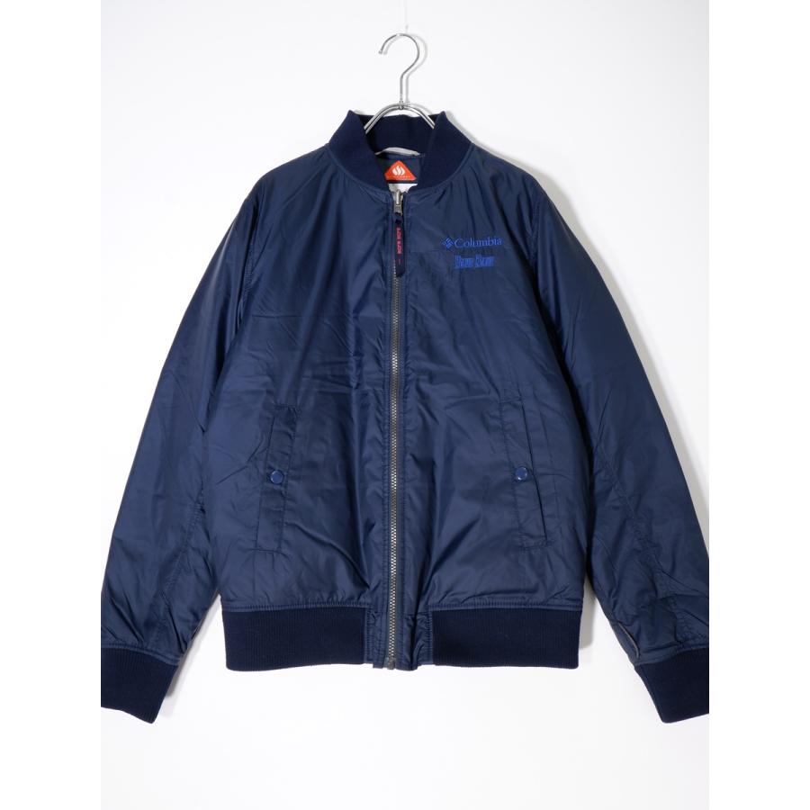BLUEBLUE/ブルーブルー Columbiaコロンビア MA-1ボンバーダウン