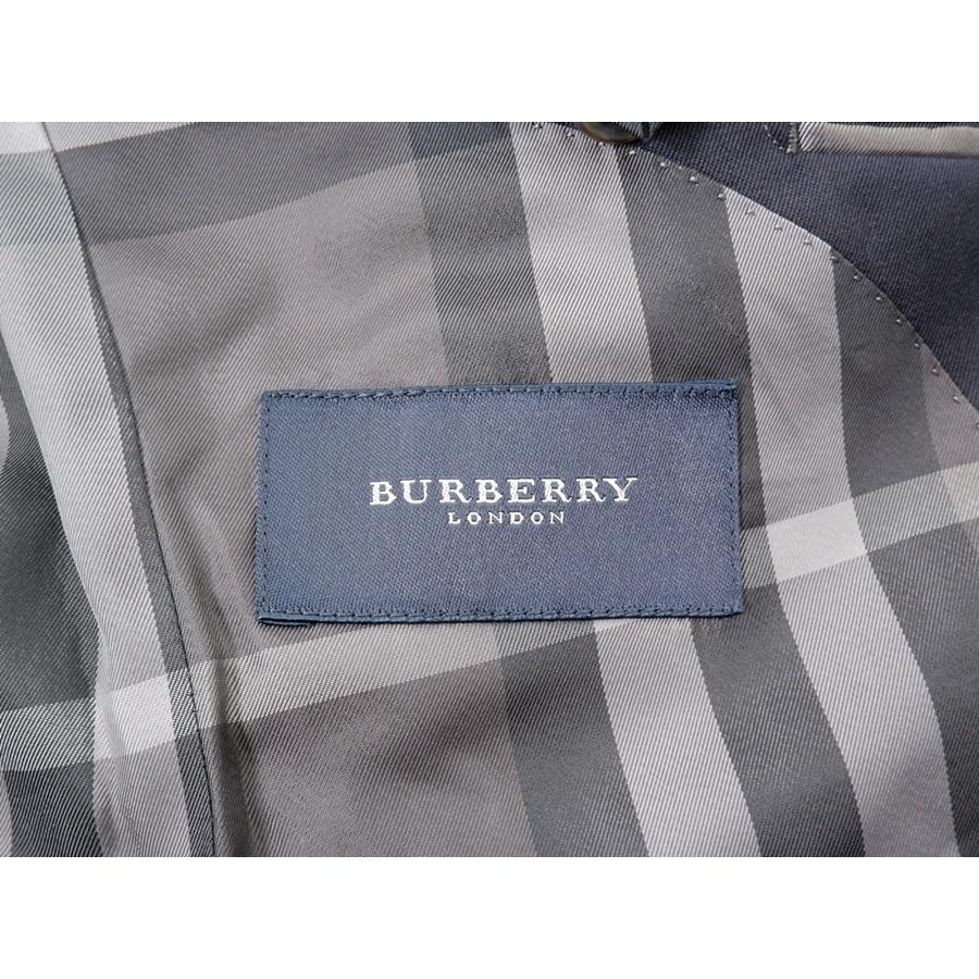 BURBERRY LONDON/バーバリー ロンドン 裏地チェック ホースマークメタルボタン ウールブレザージャケット【90-76-165 36R】【MJKA75416】 BURBERRY LONDON/バーバリー ロンドン 裏地チェック ホースマーク