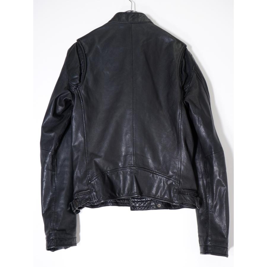 BEAMS BEAMSビームス ゴートスキンレザーセミダブルライダース BEAMS BEAMSビームス ゴートスキンレザーセミダブルライダース