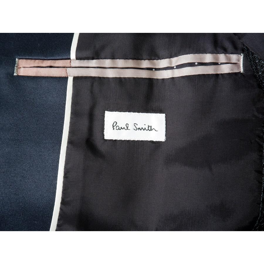 Paul Smithポールスミス メインライン コットンサテン切替 リネン2Bテーラードジャケット【S】【MJKA77376】 Paul Smith（ポール・スミス） メインライン コットンサテン切替