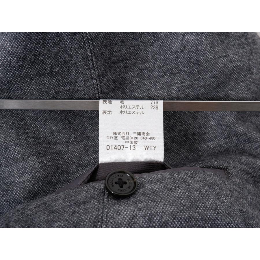BLACK LABEL CRESTBRIDGEブラックレーベル クレストブリッジ メランジフランネル ウールジャージーテーラードジャケット【M】【MJKA77809】 BLACK LABEL CRESTBRIDGE（ブラックレーベル クレストブリッジ） BLACK