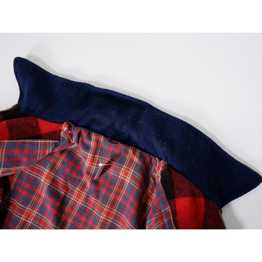 VINTAGEヴィンテージ品 1940's 40年代バッファーチェック切替えロング